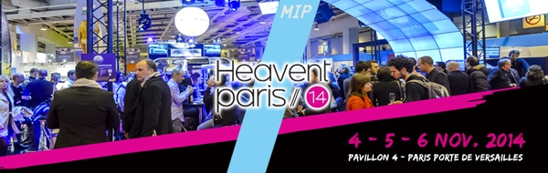 MIP était présent à Heavent 2014 avec un magnifique stand pour l'occasion !